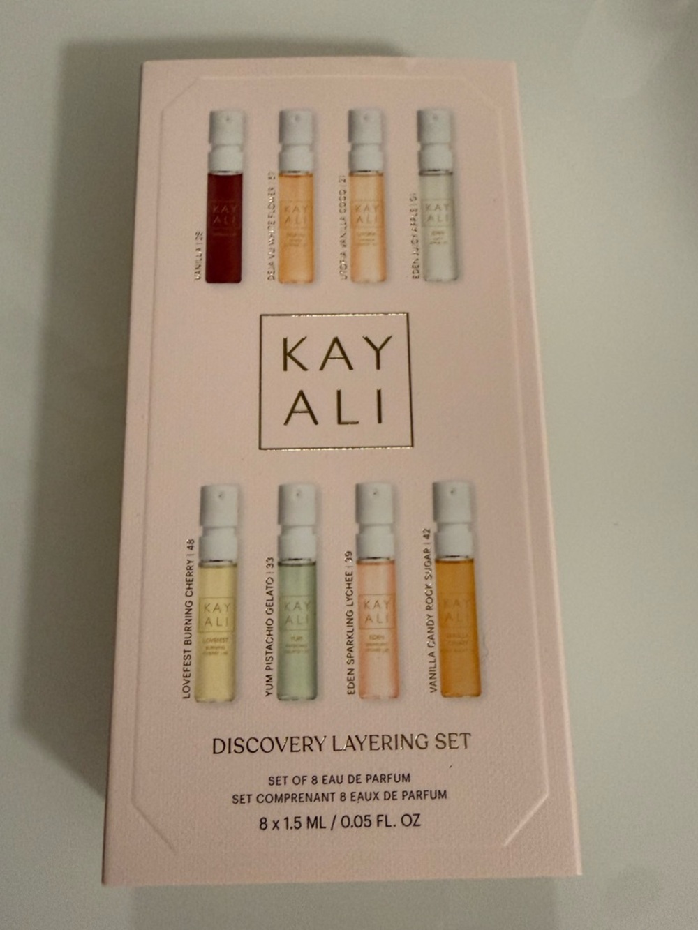 kayali discovery layering set